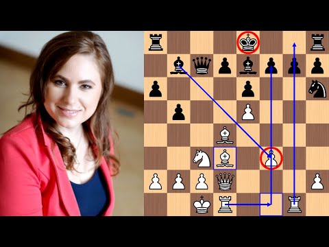 Magnus Carlsen is defeated in 19 moves by Judit Polgár!