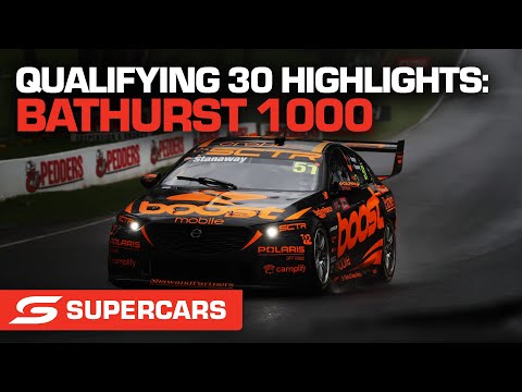 SUPERCARS 2022 Repco バサースト1000 予選ハイライト動画
