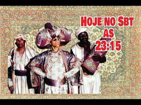 O TRAPALHÃO NAS MINAS DO REI SALOMÃO, chamada no SBT