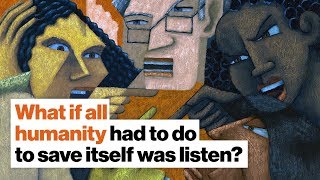 What if all humanity had to do to save itself was listen? | Dustin Yellin