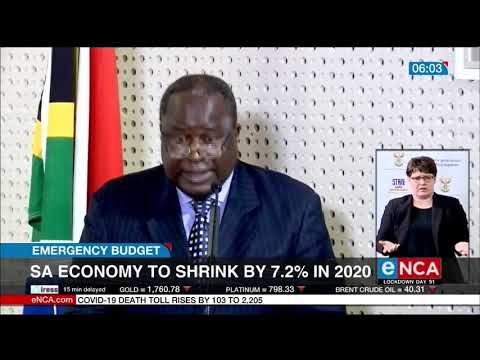 Mboweni SA economy to shrink by 7 2 in 2020