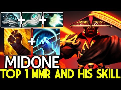Midone [Ember Spirit] Top 1 MMR and His Skill Cancer Gameplay 7.21 Dota 2