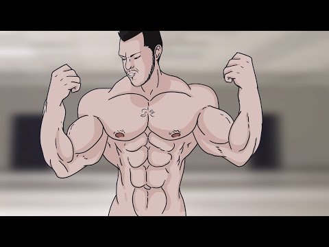 Male Muscle Growth Animation Male Muscle Growth Animation