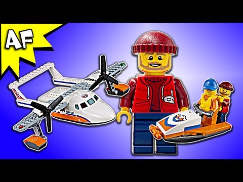 Vidéo LEGO City 60164 : L’hydravion de secours en mer