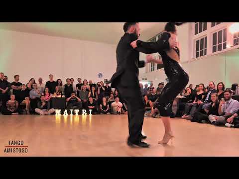 Loukas Balokas and Georgia Priskou, Valsecito Criollo - Juan D'Arienzo, Milonga Maitri 2025 (2/5)