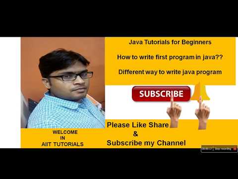 First Java Program In Hindi Hello World Run Java Program In Cmd Lec 04