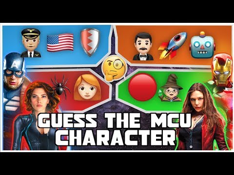 Guess The MCU CHARACTER From EMOJIS!!!🤔🥳🤓 Iron Man - Spider-Man - Captain America - Avengers