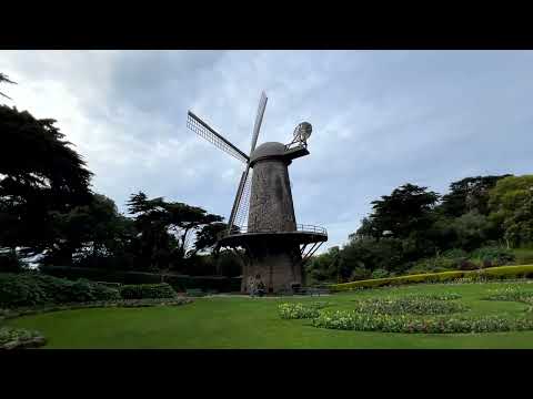 Foggy San Francisco Walk: Queen Wilhelmina Garden / Ocean Beach / Sutro Heights Park