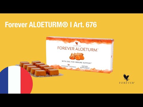 Forever AloeTurm - Un boost révolutionnaire avec du zinc, du curcuma et de l’Aloe Vera.
