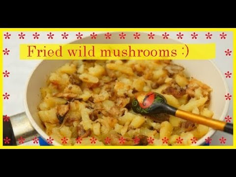 Fried wild mushrooms / Bon Appetit