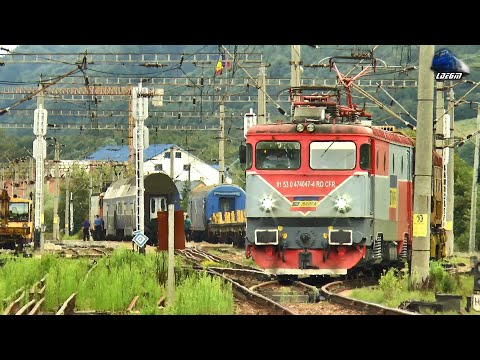 Trenuri în Gara Năsăud 🚂🚊 Trains in Năsăud Railway Station - 06 August 2025