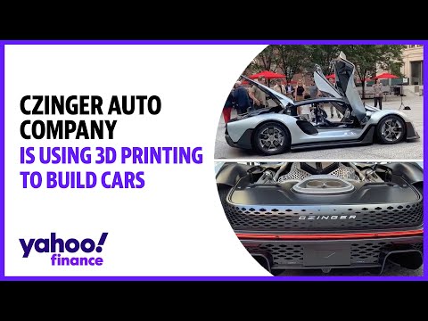 Thumbnail for Czinger auto company is using 3D printing to build cars by Czinger