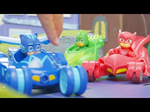 Pyjamasques Français ⚡ Voitures de course ⚡ Pyjamasques Jouets | Dessin Animé