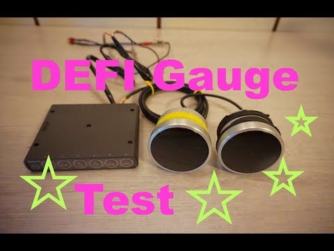 DEFI Link Meter BF Series Gauges -- The Test