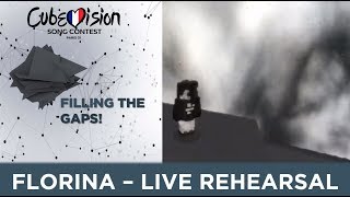 Florina - &#39;&#39;In The Shadow&#39;&#39; (Interval Act) | Live Rehearsal | Cube Vision Song Contest