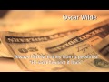 Oscar Wilde Borrow Money Quote