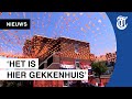 Run op oranje prullaria: ‘Alles is weg!’