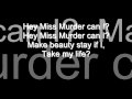 AFI-Prelude 12/21 & Miss Murder Lyrics 