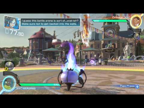 Pokken Tournament Sessions: Chandelure (me) vs Blaziken (Gurren)