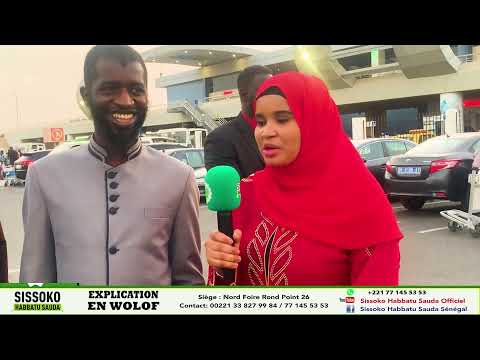 EN DIRECT de l'aéroport AIBD à la FIDAK 2021 | l'arrivée de Sissoko Habbatu Sauda