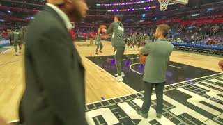 Staples Center Section 116 Row 1