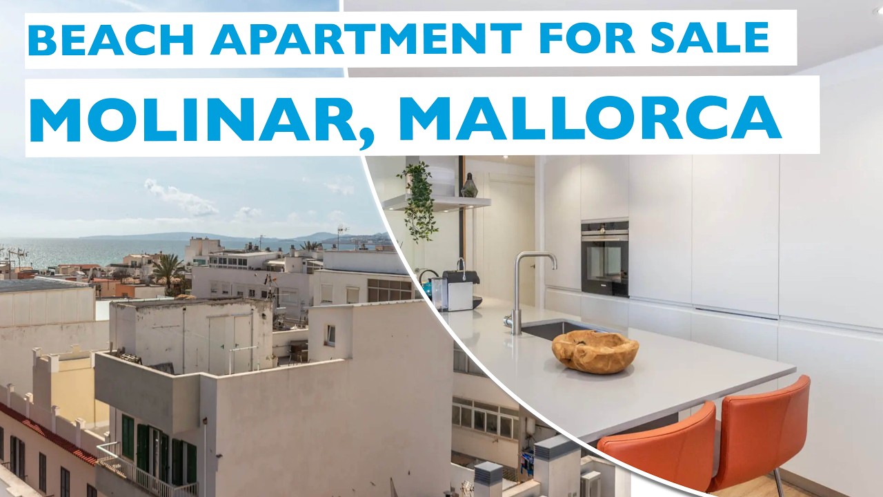 Stylish beach apartment for sale in Molinar – just 200 metres from the sea