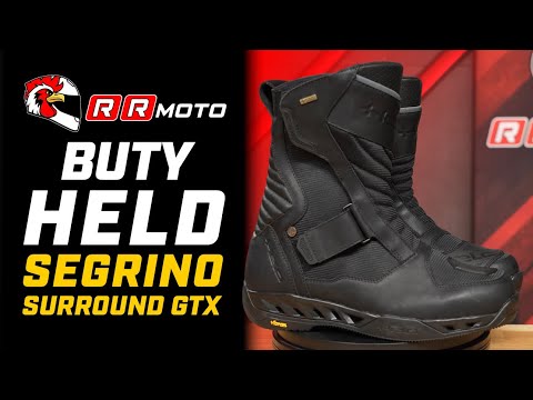 HELD SEGRINO SURROUND GTX _ turystyczne buty motocyklowe GORE_TEX Surround z podeszwą Vibram