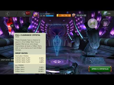 5 shots at 5 star nick fury