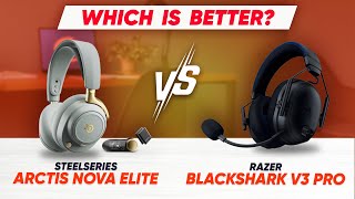 SteelSeries Arctis Nova Elite vs Razer BlackShark V3 Pro – W