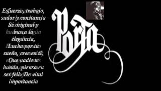 porta - vengo desde abajo (letra)