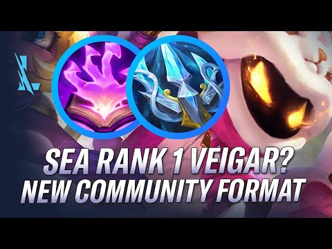 SEA RANK 1 VEIGAR! NEW COMMUNITY FORMAT! WILDRIFT REVIEW COMMENTARY | RiftGuides | WildRift