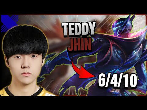 DRX Teddy BOTTOM Jhin vs Ezreal | 15.5