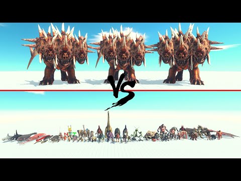 3x Cerberus Vs All Units ARBS | Animal Revolt Battle Simulator