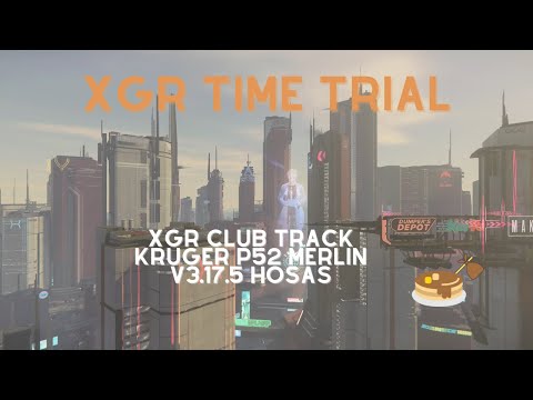 XGR Club Track - 1:57.698 Time Trial - Kruger P52 Merlin - v3.17.5 - HOSAS