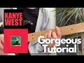 Kanye West - Gorgeous - Loop Pedal Cover Lesson + Tutorial + Tab - Tom Moon