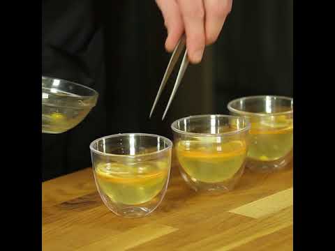 SOLIA Chef Christophe recette Verre Double Paroi Sangria blanche