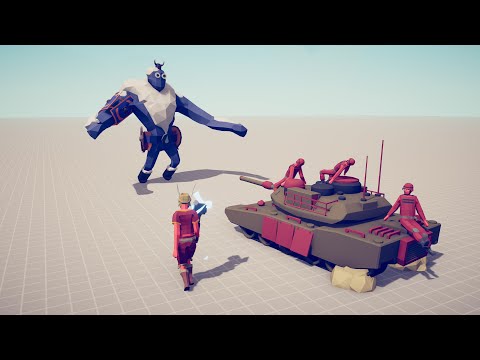 THOR & TANK vs EVERY UNIT - Totally Accurate Battle Simulator TABS