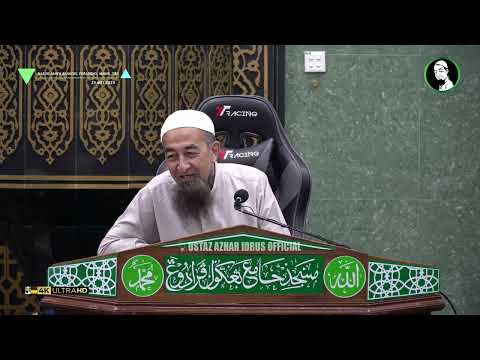 🟡 Koleksi Kuliah Ustaz Azhar Idrus | Masjid Jamek Banggol Peradong | 4K