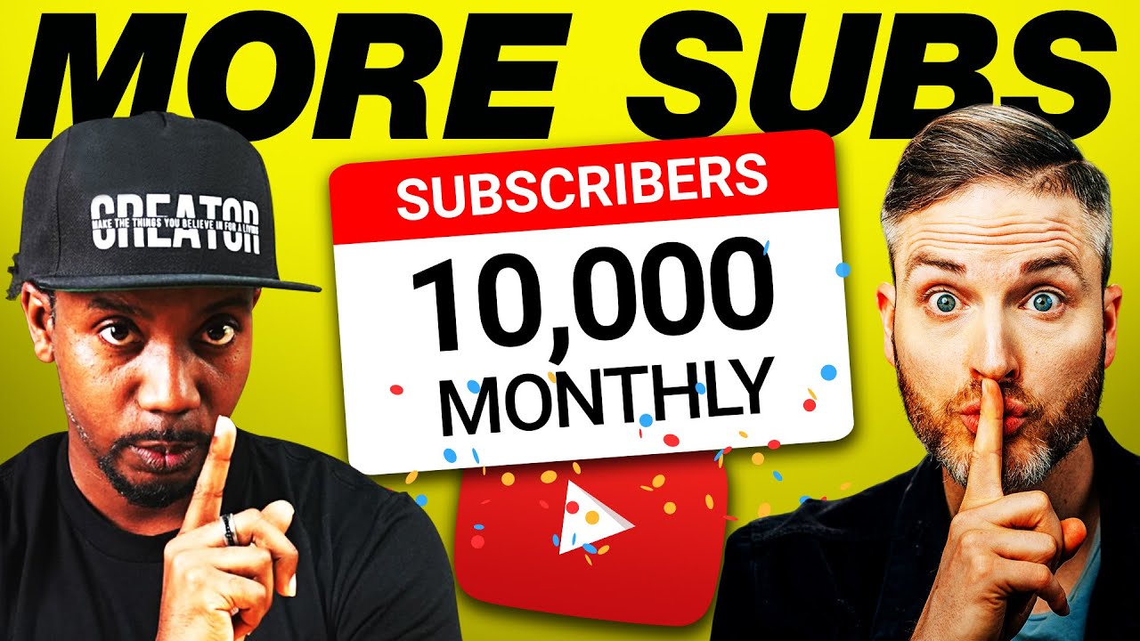 Full-Time YouTuber Reveals His Secrets for Getting 10,000 Subs per Month