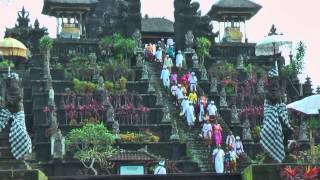 Pura Besakih Temple is the most important, the largest and holiest temple of Bali, Indonesia