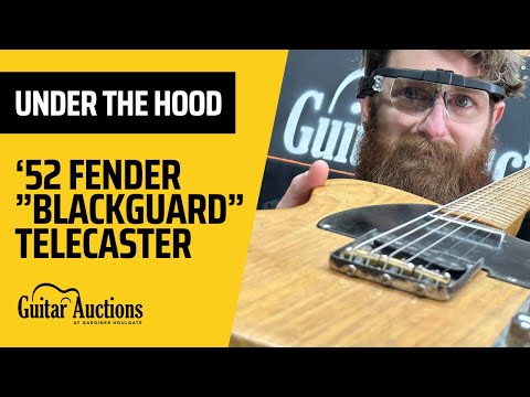 1952 Fender Telecaster “Blackguard” | Under The Hood | The Guitar Auction | March 2024