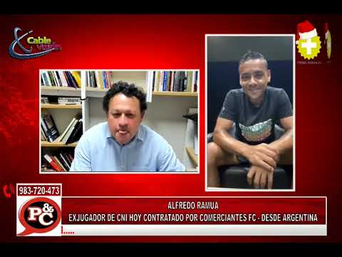 Alfredo Ramúa - former CNI player now contracted by Comerciantes FC - From Argentina.