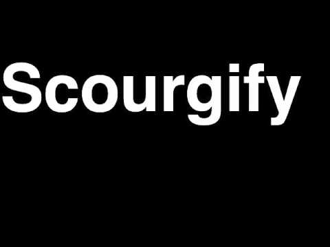 How to Pronounce Scourgify Harry Potter Charm Curse Casting Magic Spell Incantation Wizard Wand Duel