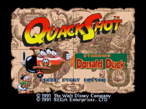 QuackShot 1991 (SEGA GENESIS\MEGA DRIVE) Gameplay