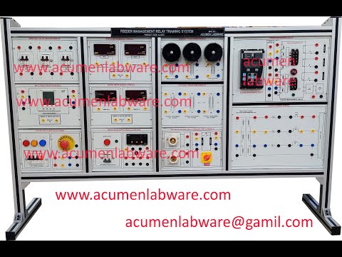 Digital Feeder Management Protection Relay Simulation Trainer.(Customized System)