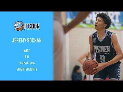 Jeremy Sochan (Class of 2022) 2019 Highlights - La Lumiere Commit