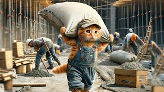 Cat Works Hard To Buy Milk Tea 🥵 🧋 #cats