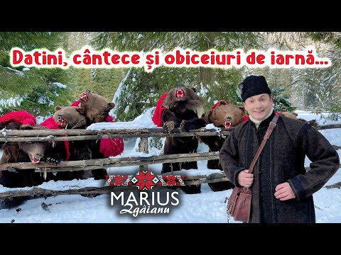 Marius Zgâianu - Datini, cântece și obiceiuri de iarnă (colaj)
