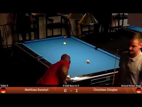 Matthias Suranyi v Christian Dingler | TOR SERVICE 24 / BILLARD BECKMANN | Pinneberg Open 2017