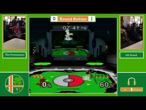 [Melee Round Robins] The Preeminent(Fox) vs 100 Grand(Marth) [4 Stock Clover VII]